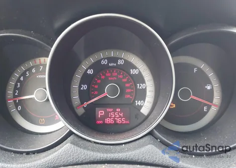 2010 Kia Forte Ex из США, поврежденный, VIN KNAFU4A22A5199589